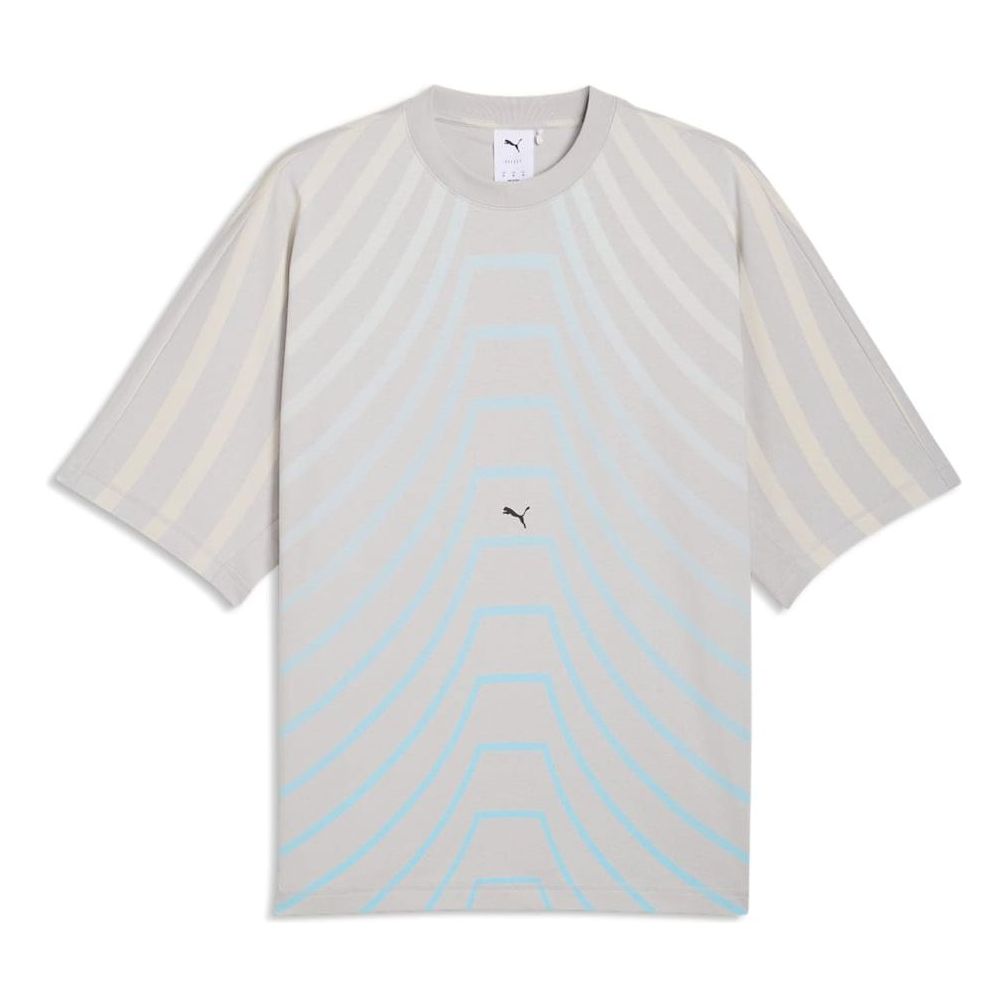 PUMA CLRT Graphic Tee 'Cool Light Gray' 635442-09