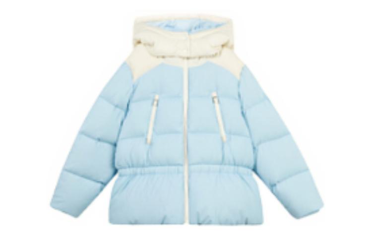 (GS) Skechers Hooded Windproof Down Jacket 'Multi-Color' L422B001