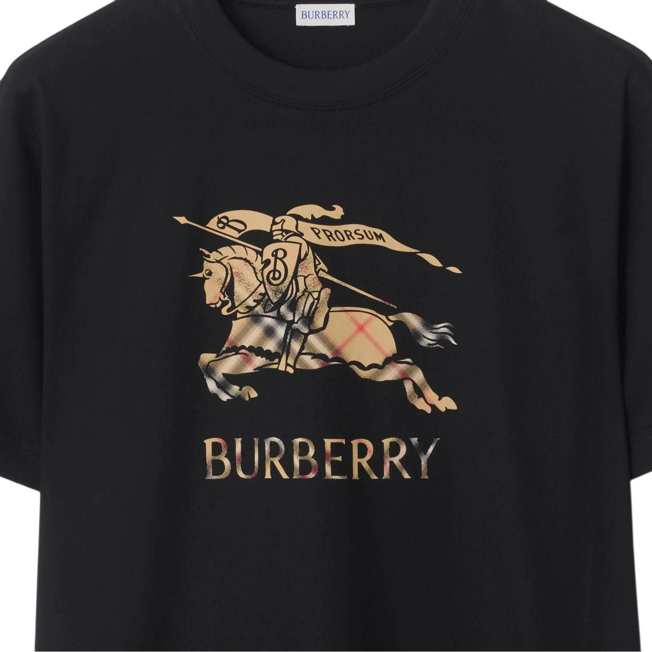 Burberry 26 EKD Ombré Cotton T-shirt 'Black' 81190131