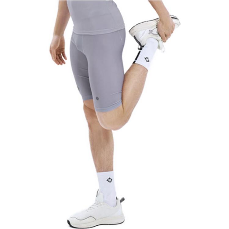 Rigorer Compression Leggings 1/2 'Black Grey White' Z123211406