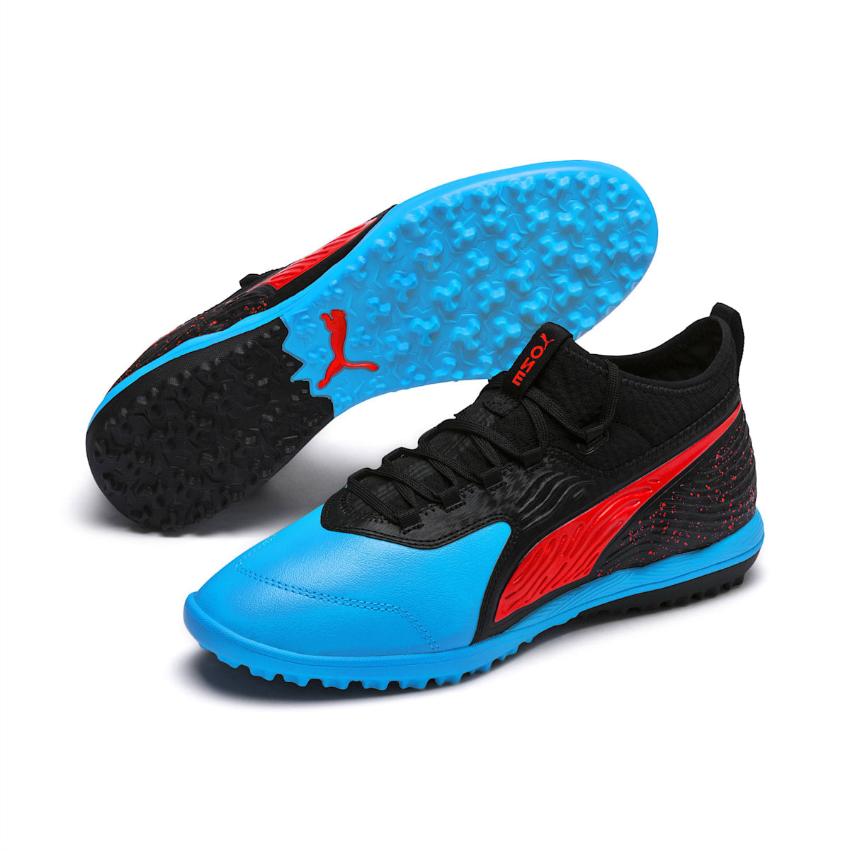 PUMA One 19.3 TF 'Black Blue Red' 105489-01