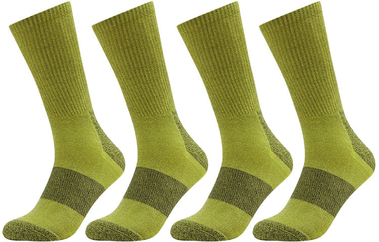PUMA Fleece Lined Long Sock 3 Pair 'Green' 100002546-004