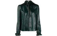 SAINT LAURENT Shirts Women's Green