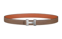HERMES Leather Belts Women's Brown