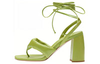 MIU MIU Strap Sandals Women's Green