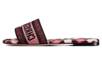 DIOR Dway Rubber Sole Slide Slippers Women's Red