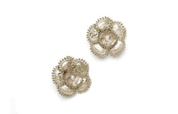 CHANEL Clip-On Earrings Women's Gold