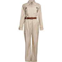 SAINT LAURENT Jumpsuit 'Beige/Clair'