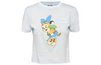 MIU MIU Crop Tops Women's Blue