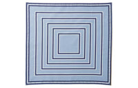 MIU MIU Silk Scarves Women's Blue