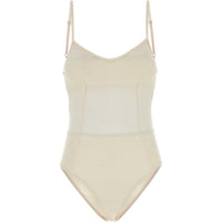 PRADA One piece Swimsuit Women's Ecru