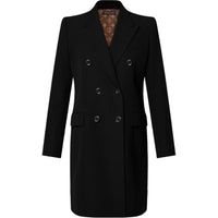 LOUIS VUITTON Double-Breasted Wool Coat