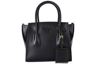 PRADA Cow Leather Shoulder Bag, Crossbody Bag, Handbag Women's Black