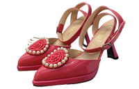 DIOR Slim Heel High Heels Women's Red