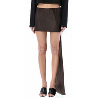 PRADA SS22 Casual Short Skirts Women's Coffee