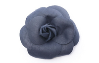 CHANEL Cotton Brooches Women's Indigo