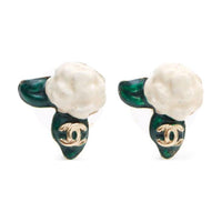 CHANEL Baramotif Coco Mark Earrings