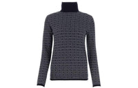 PRADA Allover Logo Knitted Jumper