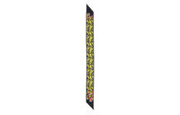 PRADA Silk Scarves Unisex Yellow/Black