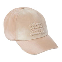 MIU MIU Denim Baseball Caps Women's Beige