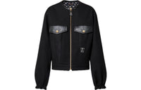LOUIS VUITTON Cotton Drill Frill Sleeve Jacket
