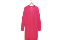 HERMES Long-Sleeved Dresses Women's Rose Red