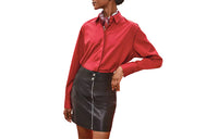 HERMES Shirts Women's Rouge Red