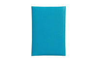 HERMES Calvi Chamkila Goat Skin Card Holder Mini Women's 0F Bleu Frida Frida Blue