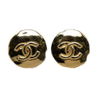 CHANEL 20th Century Cc Clip On Costume Earrings
