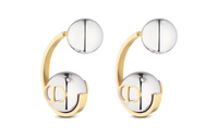 DIOR Earrings Women's Gold