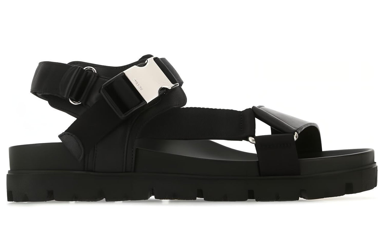 PRADA Beach Sandals Men's Black