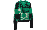 HERMES Cashmere Sweaters Women's Green