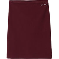 MIU MIU Casual Long Skirt Women's Fuchsia