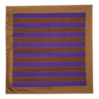 PRADA Pre Owned Striped Silk Scarf
