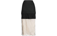 PRADA FW22 Casual Long Skirts Women's Black