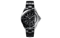 CHANEL J12 Wrist Watch Automatic Mechanical Movement Ceramic Strap 38mm Black Dial Women's Watch