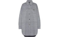 PRADA Coats Women's Gray