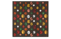 LOUIS VUITTON Silk Scarves Women's Brown