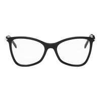 SAINT LAURENT Acetate Square Eyeglass Frames Women's Black