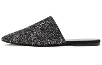SAINT LAURENT Closed Toe Slippers Women's Black