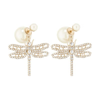 DIOR Metal Earrings Women's Gold