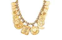 SAINT LAURENT Pre-Owned 1990s Charm Chain-link Necklace