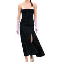 CHANEL SS25 Camisole Women's Black White
