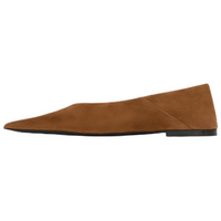 SAINT LAURENT Nour Casual Single Shoes Women's Brown