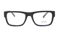 PRADA Plastic Rectangular Eyeglass Frames Women's Black