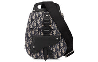 DIOR Cow Leather Shoulder Bag, Crossbody Bag, Sling Bag Men's Beige Black