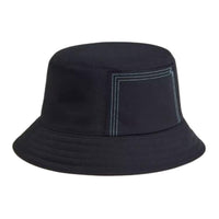 HERMES Cotton Bucket Hats Men's Black