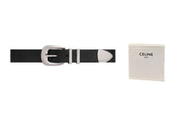 CELINE Large Western Vintage Calfskin Belt