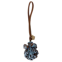 MIU MIU Sheepskin Bag Accessory Women's Starry Blue Cognac Brandy