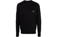 PRADA Re Nylon Logo Plaque Sweater